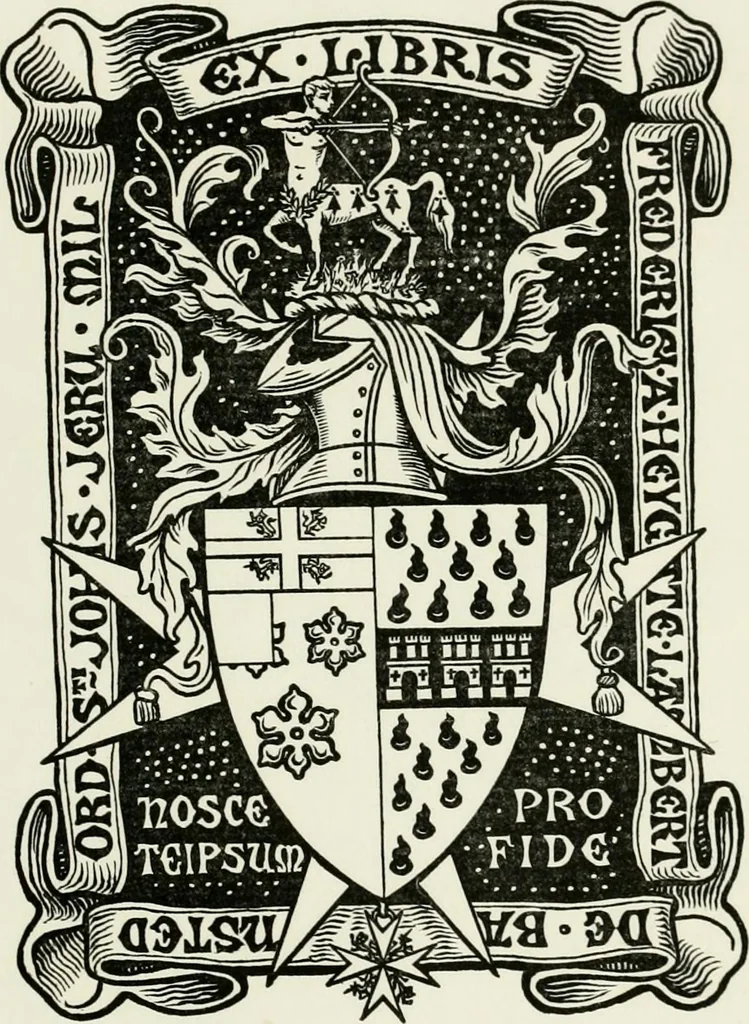 An illustration from Visitation of England and Wales, 1893, leaf 30