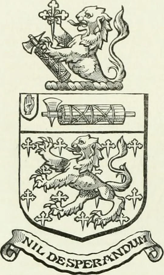 An illustration from Visitation of England and Wales, 1893, leaf 41