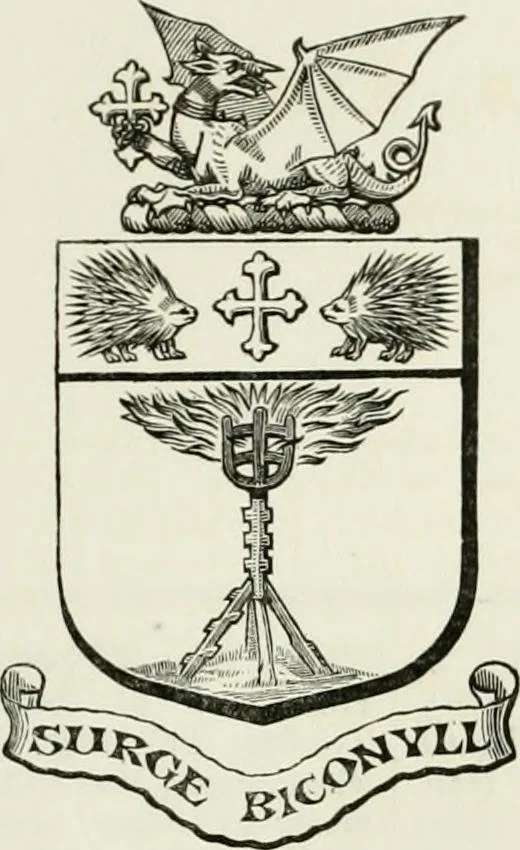 An illustration from Visitation of England and Wales, 1893, leaf 50