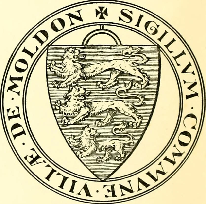An illustration from A visitation of the county of Essex, 1888, leaf 7