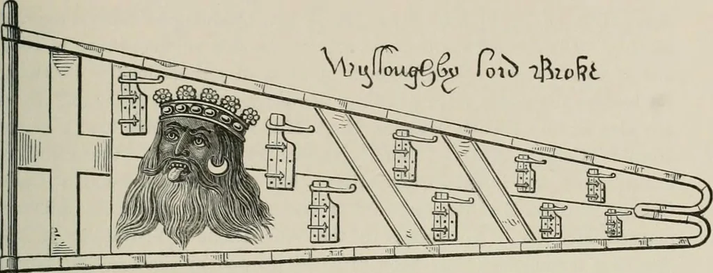 An illustration from The visitation of the county of Somerset in the year 1623, 1876, leaf 182