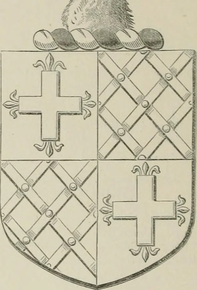 An illustration from The visitation of the county of Somerset in the year 1623, 1876, leaf 289