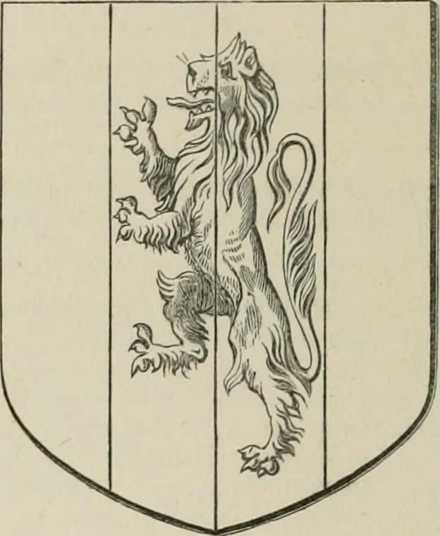 An illustration from The visitation of the county of Somerset in the year 1623, 1876, leaf 305