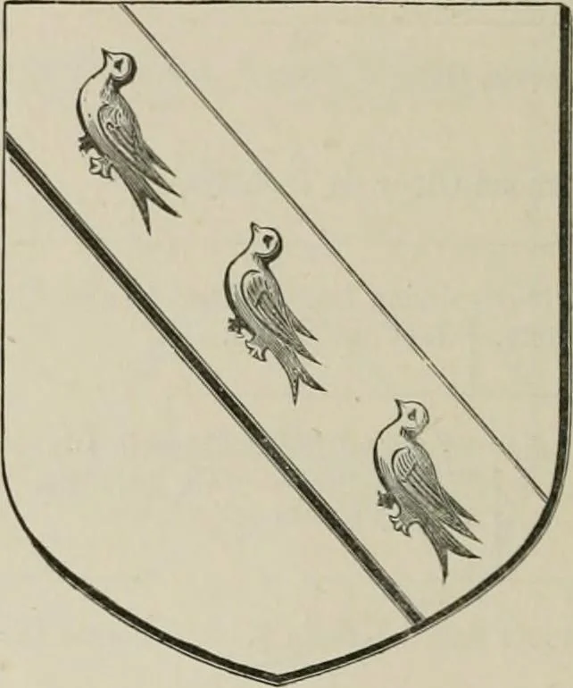 An illustration from The visitation of the county of Somerset in the year 1623, 1876, leaf 311