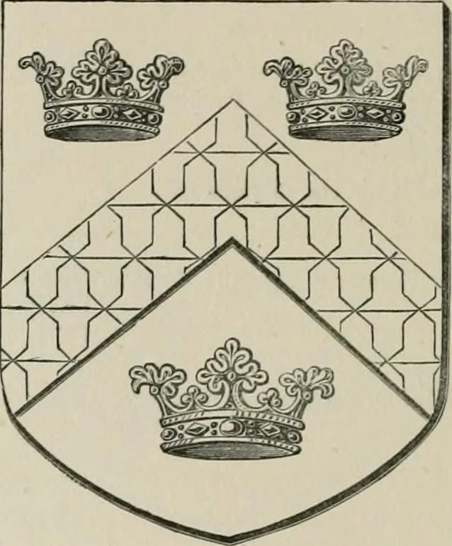 An illustration from The visitation of the county of Somerset in the year 1623, 1876, leaf 331