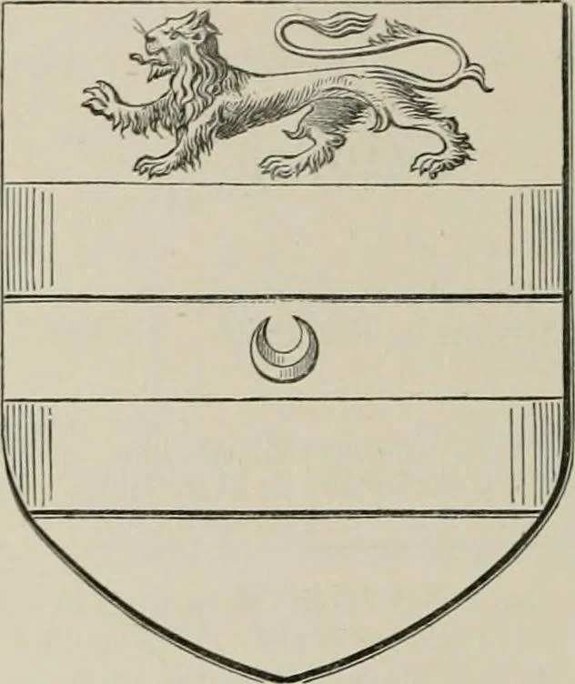 An illustration from The visitation of the county of Somerset in the year 1623, 1876, leaf 355
