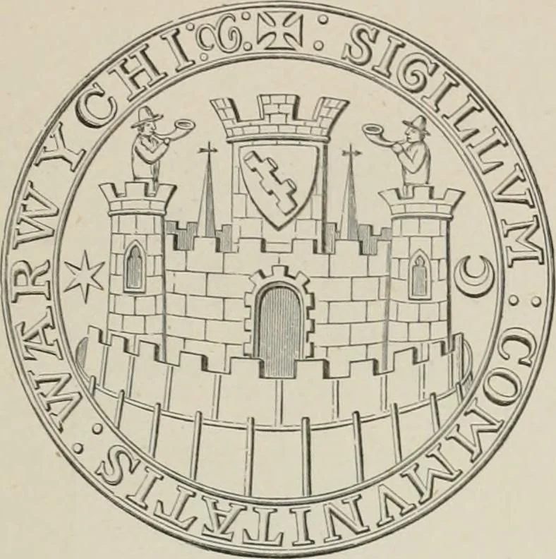 An illustration from The visitation of the county of Somerset in the year 1623, 1876, leaf 380