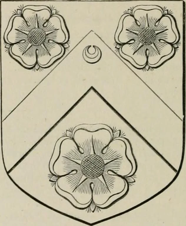 An illustration from The visitation of the county of Somerset in the year 1623, 1876, leaf 425