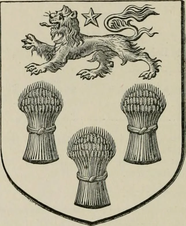 An illustration from The visitation of the county of Somerset in the year 1623, 1876, leaf 431
