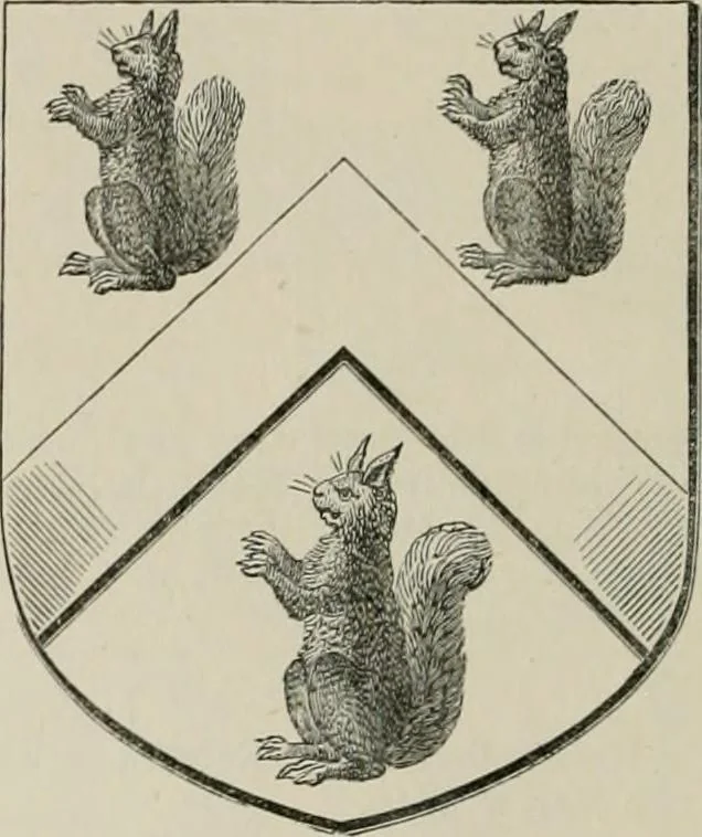 An illustration from The visitation of the county of Somerset in the year 1623, 1876, leaf 461