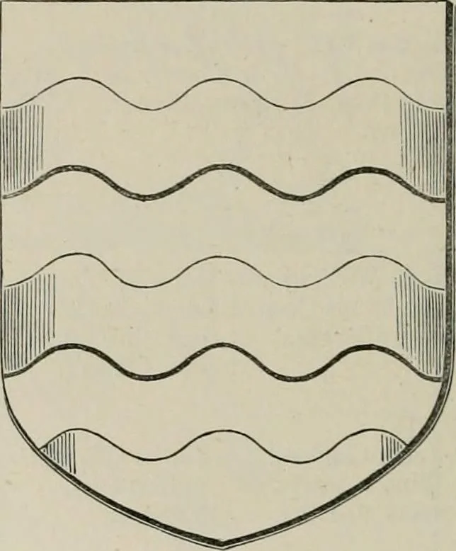 An illustration from The visitation of the county of Somerset in the year 1623, 1876, leaf 567