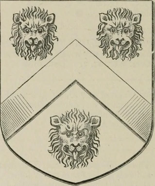 An illustration from The visitation of the county of Somerset in the year 1623, 1876, leaf 605