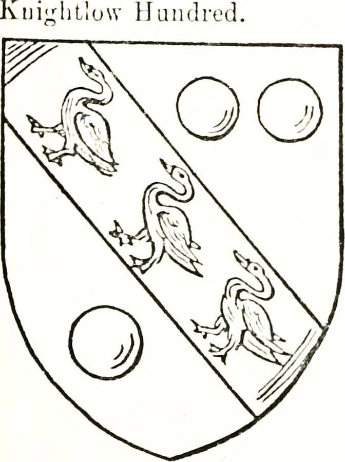 An illustration from The visitation of the county of Warwick, begun by Thomas May, Chester, and Gregory King, Rouge dragon, in Hilary vacacon, 1682. Reviewed by them in the Trinity vacacon following, and finished by Henry Dethick Richmond, and said rouge dragon pursuiv in Trinity vacation, 1683, by virtue of several deputations from Sir Henry St. George, Clarenceux king of arms, 1911, leaf 146