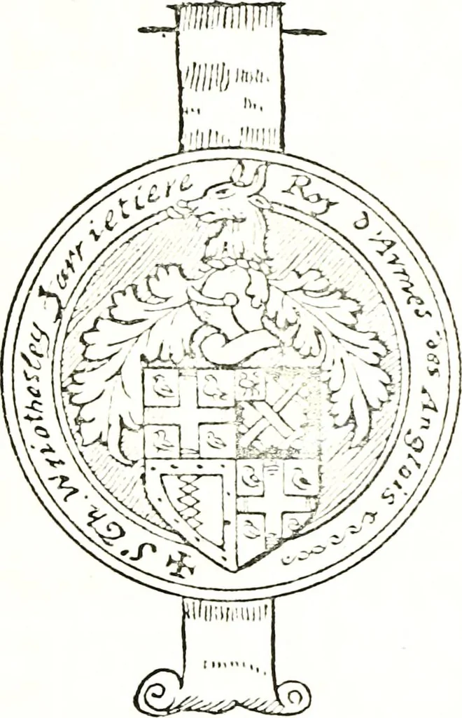An illustration from The visitation of the county of Warwick, begun by Thomas May, Chester, and Gregory King, Rouge dragon, in Hilary vacacon, 1682. Reviewed by them in the Trinity vacacon following, and finished by Henry Dethick Richmond, and said rouge dragon pursuiv in Trinity vacation, 1683, by virtue of several deputations from Sir Henry St. George, Clarenceux king of arms, 1911, leaf 342