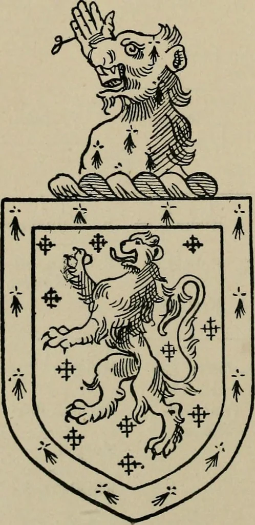 An illustration from The visitation of the county of Buckingham made in 1634 by John Philipot, esq. ..., 1909, leaf 103