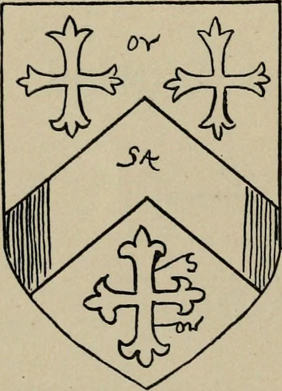 An illustration from The visitation of the county of Buckingham made in 1634 by John Philipot, esq. ..., 1909, leaf 135