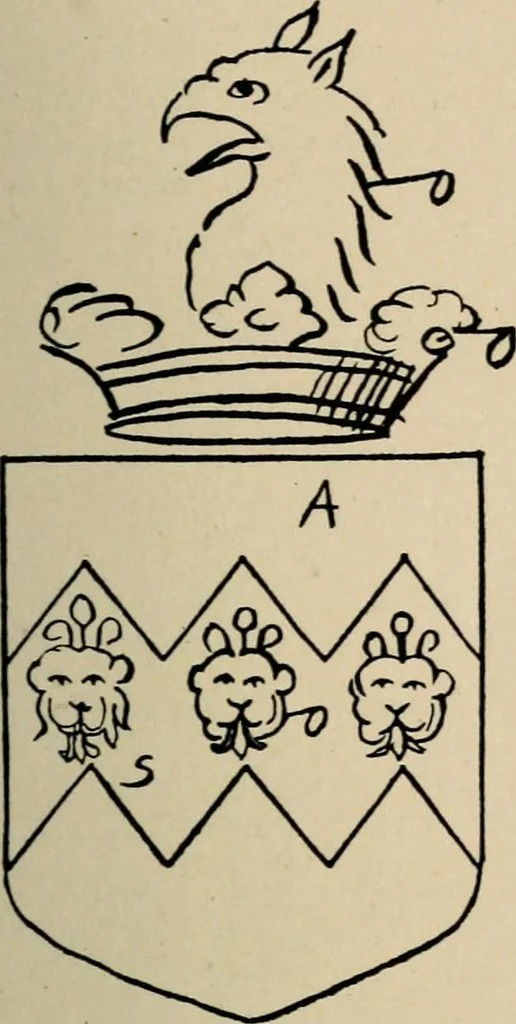 An illustration from The visitation of the county of Buckingham made in 1634 by John Philipot, esq. ..., 1909, leaf 146