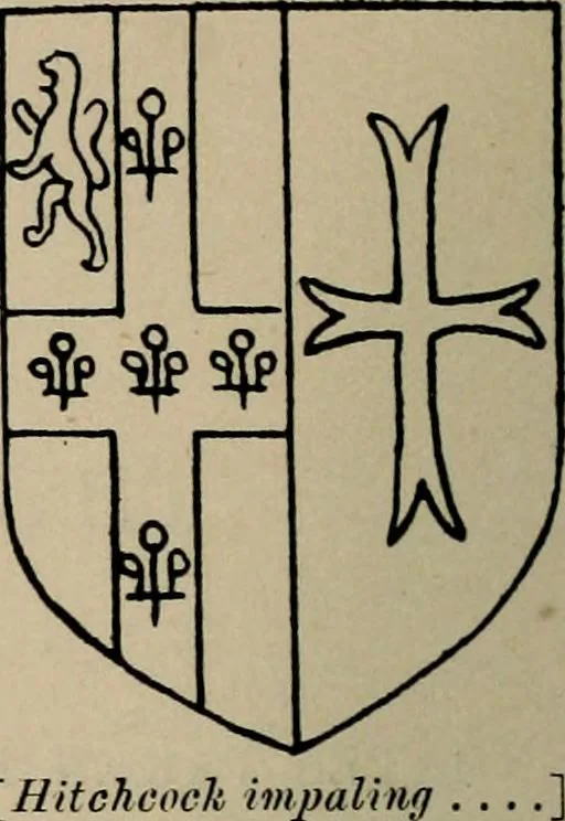An illustration from The visitation of the county of Buckingham made in 1634 by John Philipot, esq. ..., 1909, leaf 155
