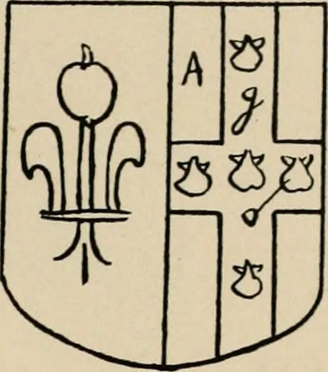 An illustration from The visitation of the county of Buckingham made in 1634 by John Philipot, esq. ..., 1909, leaf 160