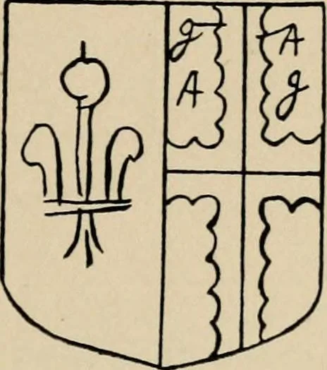 An illustration from The visitation of the county of Buckingham made in 1634 by John Philipot, esq. ..., 1909, leaf 160