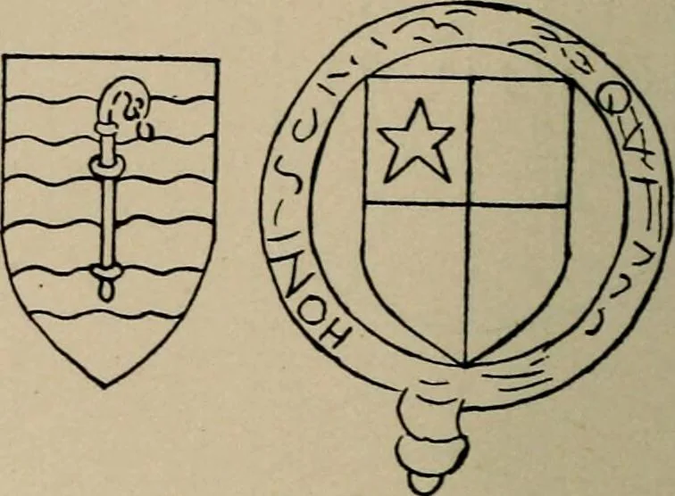 An illustration from The visitation of the county of Buckingham made in 1634 by John Philipot, esq. ..., 1909, leaf 161