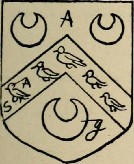 An illustration from The visitation of the county of Buckingham made in 1634 by John Philipot, esq. ..., 1909, leaf 236