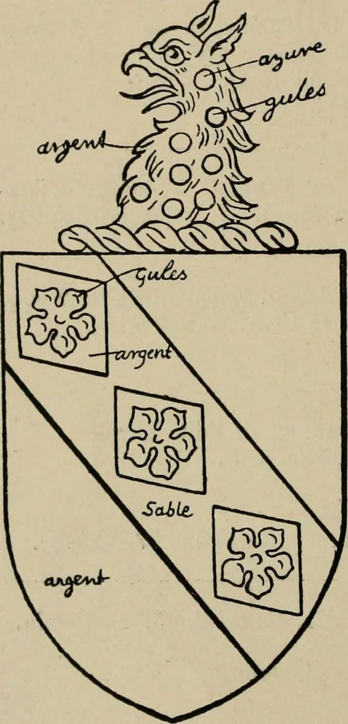 An illustration from The visitation of the county of Buckingham made in 1634 by John Philipot, esq. ..., 1909, leaf 33