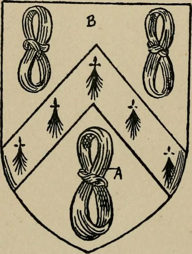 An illustration from The visitation of the county of Buckingham made in 1634 by John Philipot, esq. ..., 1909, leaf 51