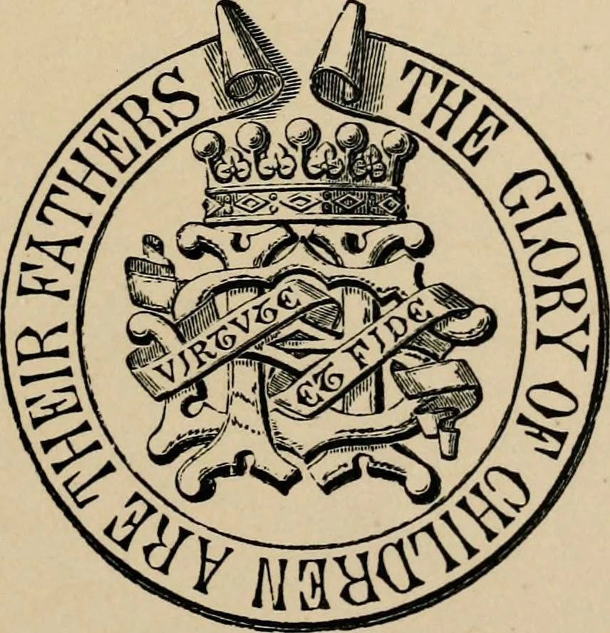 An illustration from The visitation of the county of Buckingham made in 1634 by John Philipot, esq. ..., 1909, leaf 6