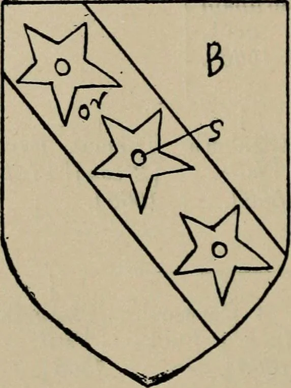 An illustration from The visitation of the county of Buckingham made in 1634 by John Philipot, esq. ..., 1909, leaf 75