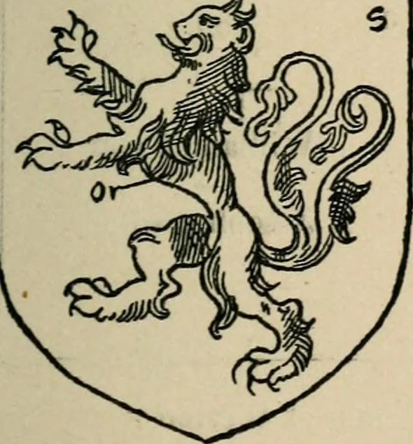 An illustration from The visitation of the county of Buckingham made in 1634 by John Philipot, esq. ..., 1909, leaf 98