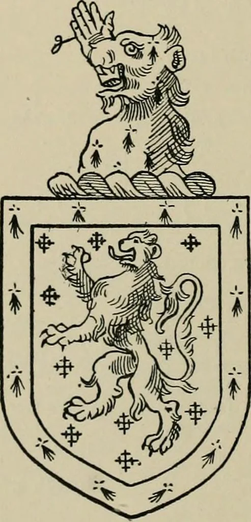 An illustration from The visitation of the county of Buckingham made in 1634 by John Philipot, esq. ..., 1909, leaf 101