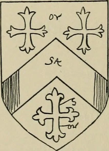 An illustration from The visitation of the county of Buckingham made in 1634 by John Philipot, esq. ..., 1909, leaf 133