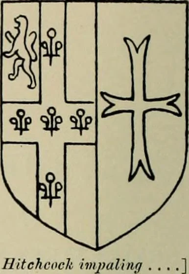 An illustration from The visitation of the county of Buckingham made in 1634 by John Philipot, esq. ..., 1909, leaf 153