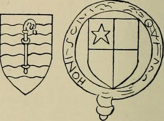 An illustration from The visitation of the county of Buckingham made in 1634 by John Philipot, esq. ..., 1909, leaf 159