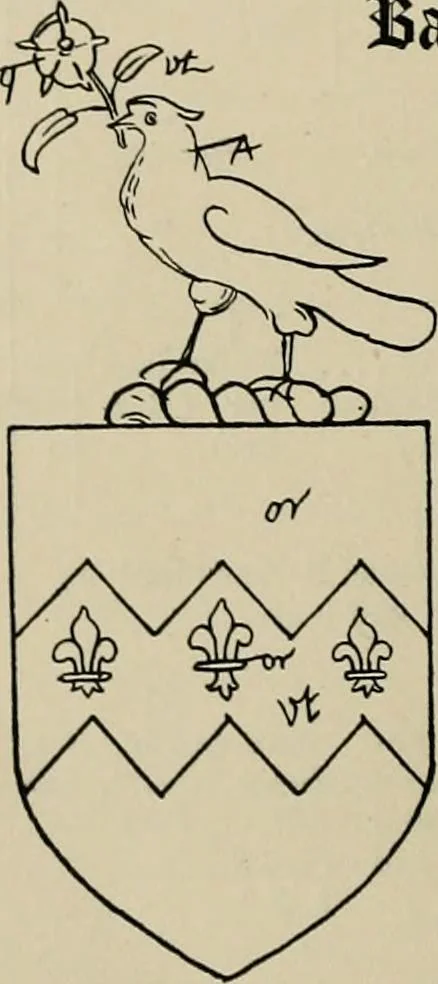 An illustration from The visitation of the county of Buckingham made in 1634 by John Philipot, esq. ..., 1909, leaf 27
