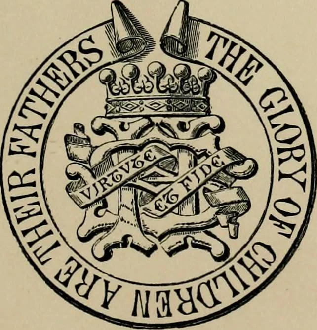 An illustration from The visitation of the county of Buckingham made in 1634 by John Philipot, esq. ..., 1909, leaf 4