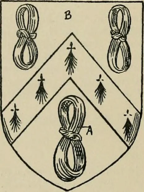 An illustration from The visitation of the county of Buckingham made in 1634 by John Philipot, esq. ..., 1909, leaf 49