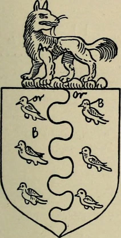 An illustration from The visitation of the county of Buckingham made in 1634 by John Philipot, esq. ..., 1909, leaf 74