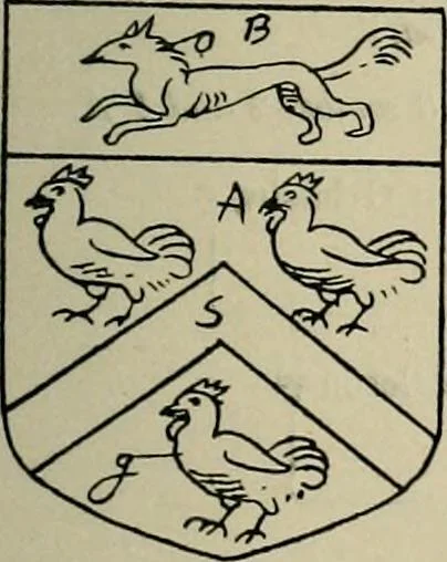 An illustration from The visitation of the county of Buckingham made in 1634 by John Philipot, esq. ..., 1909, leaf 78