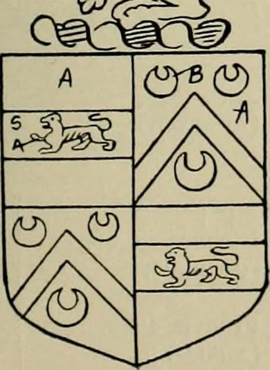 An illustration from The visitation of the county of Buckingham made in 1634 by John Philipot, esq. ..., 1909, leaf 80