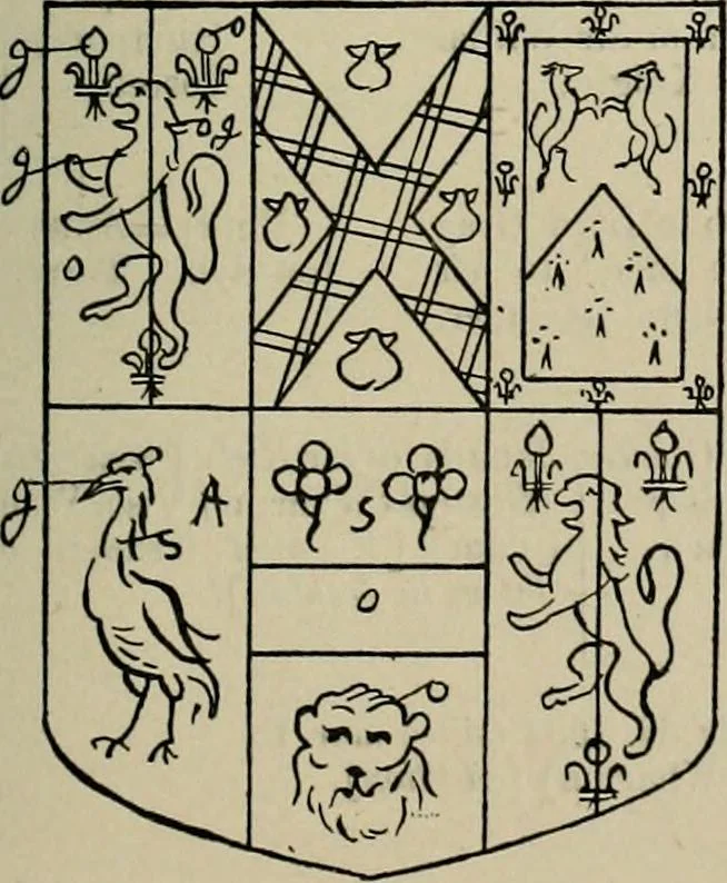 An illustration from The visitation of the county of Buckingham made in 1634 by John Philipot, esq. ..., 1909, leaf 82