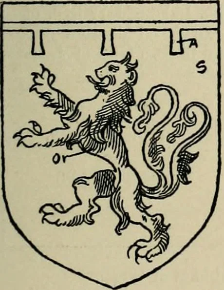 An illustration from The visitation of the county of Buckingham made in 1634 by John Philipot, esq. ..., 1909, leaf 96