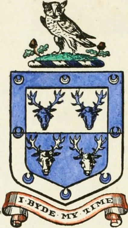 An illustration from Visitation of England and Wales, 1893, leaf 117