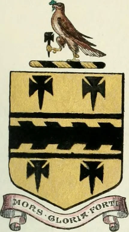 An illustration from Visitation of England and Wales, 1893, leaf 12
