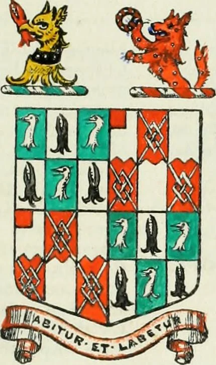 An illustration from Visitation of England and Wales, 1893, leaf 126