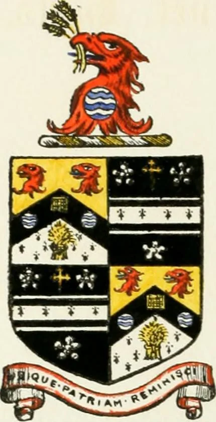 An illustration from Visitation of England and Wales, 1893, leaf 143