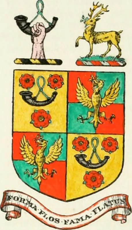 An illustration from Visitation of England and Wales, 1893, leaf 171