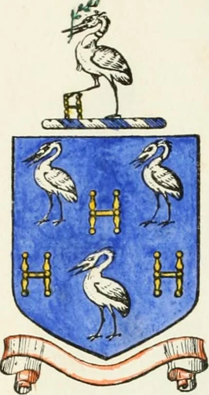 An illustration from Visitation of England and Wales, 1893, leaf 179