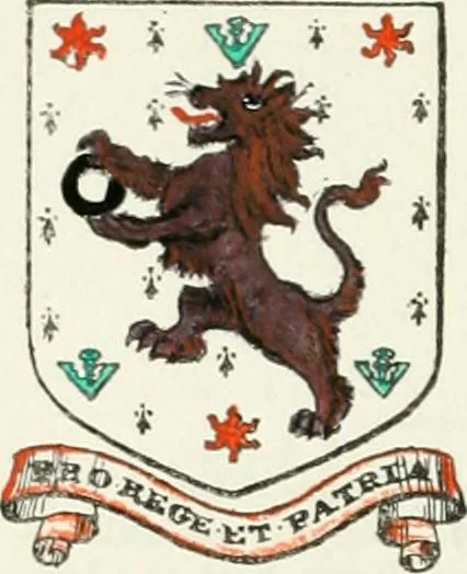 An illustration from Visitation of England and Wales, 1893, leaf 211